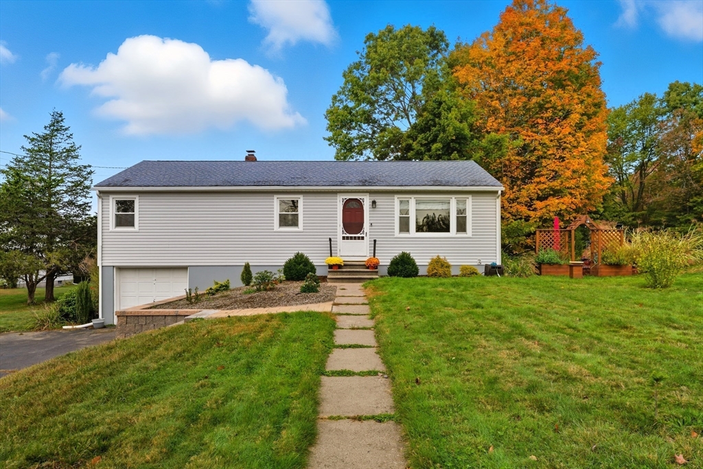 97 Mountain Road Holyoke, MA 01040 - Photo 27 of 27 a front view of house with yard and green space