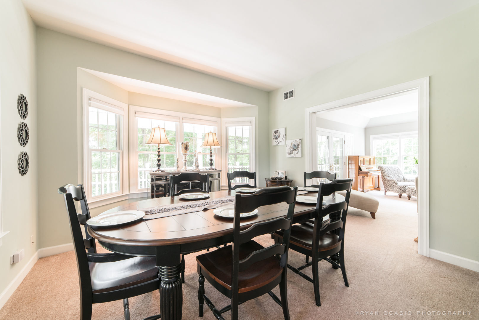 7N607 Stevens Road St. Charles, IL 60175 - Photo 11 of 37 a dining room with furniture and large windows