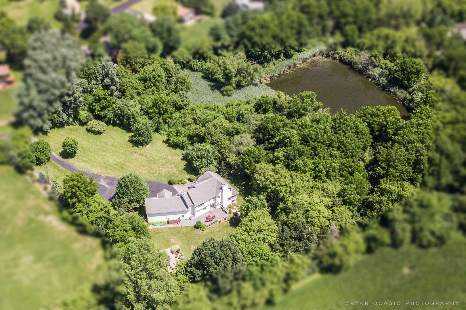 7N607 Stevens Road St. Charles, IL 60175 - Photo 3 of 37 an aerial view of residential house with outdoor space and trees all around