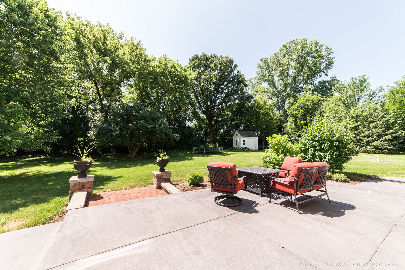7N607 Stevens Road St. Charles, IL 60175 - Photo 34 of 37 a backyard of a house with outdoor seating