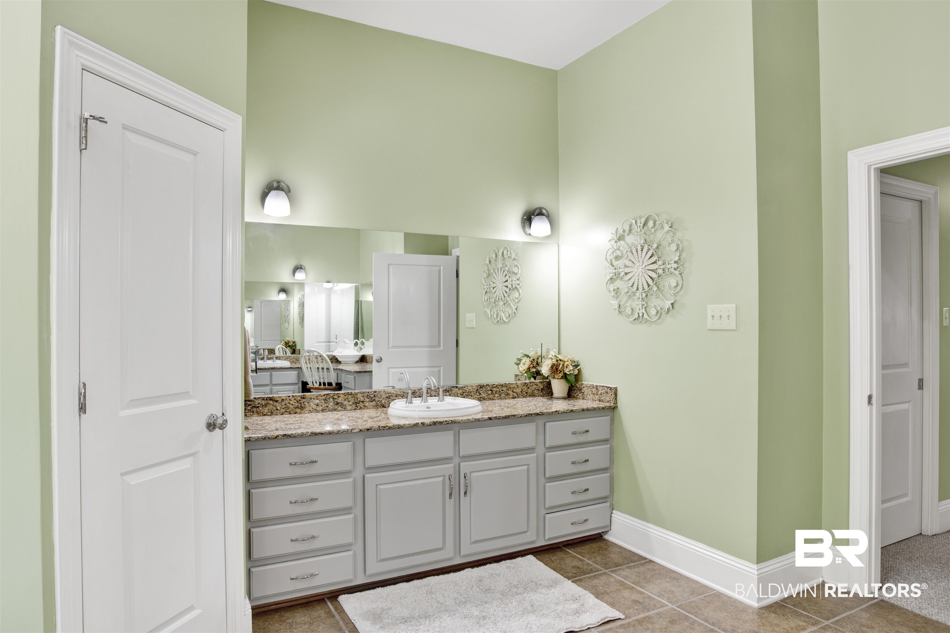 4340 Hamilton Oaks Lane Mobile, AL 36695 - Photo 28 of 51 Bathroom with tile flooring and vanity