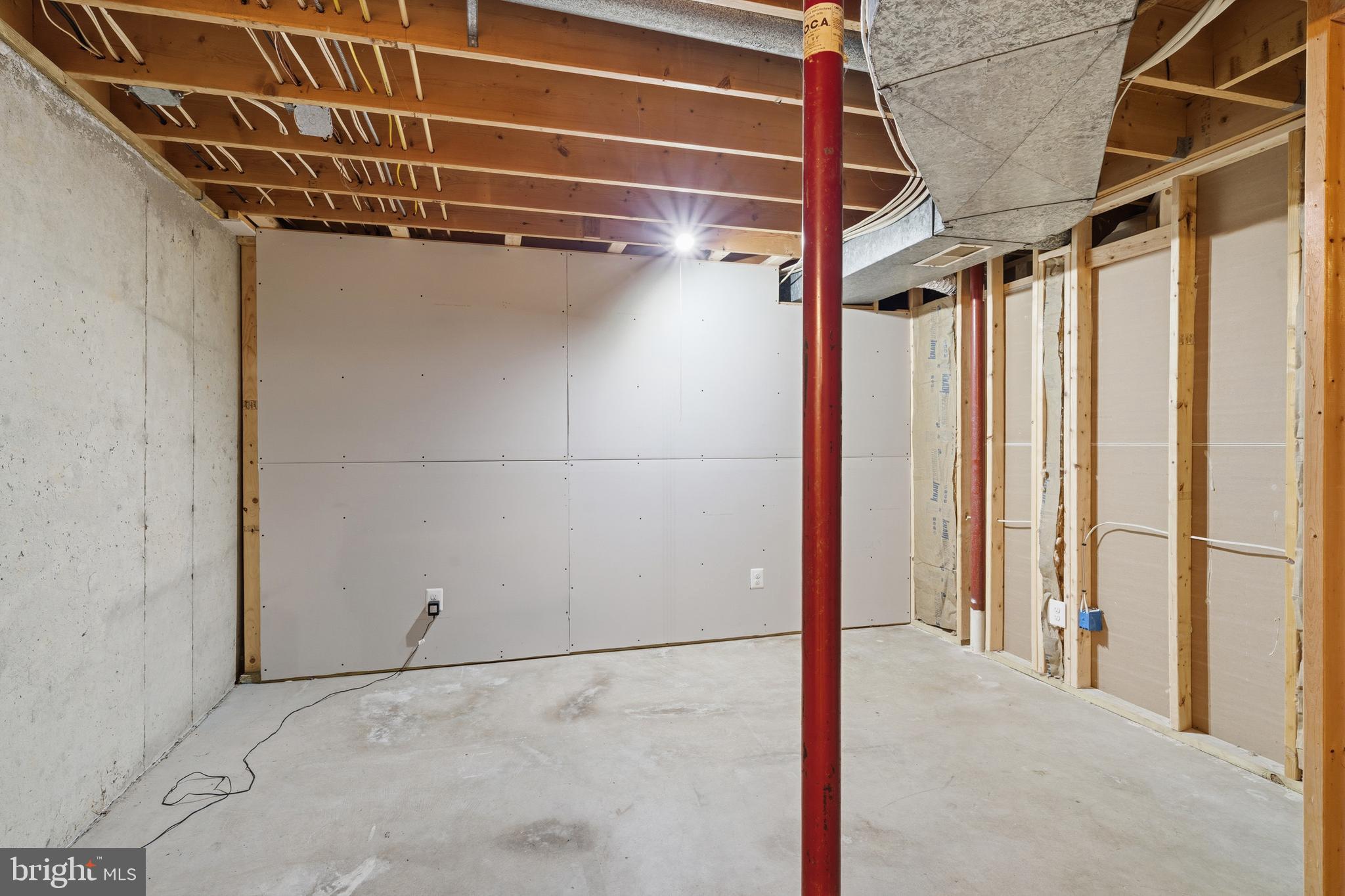 21031 Clarksburg Road Boyds, MD 20841 - Photo 50 of 79 Unfinished basement storage area