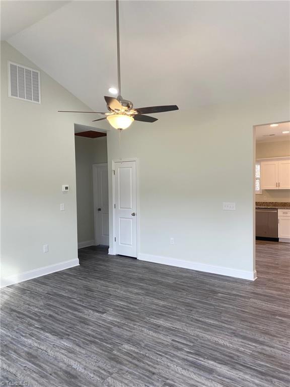 857 Friendly Road Eden, NC 27288 - Photo 4 of 21 Living Room with Vaulted Ceiling