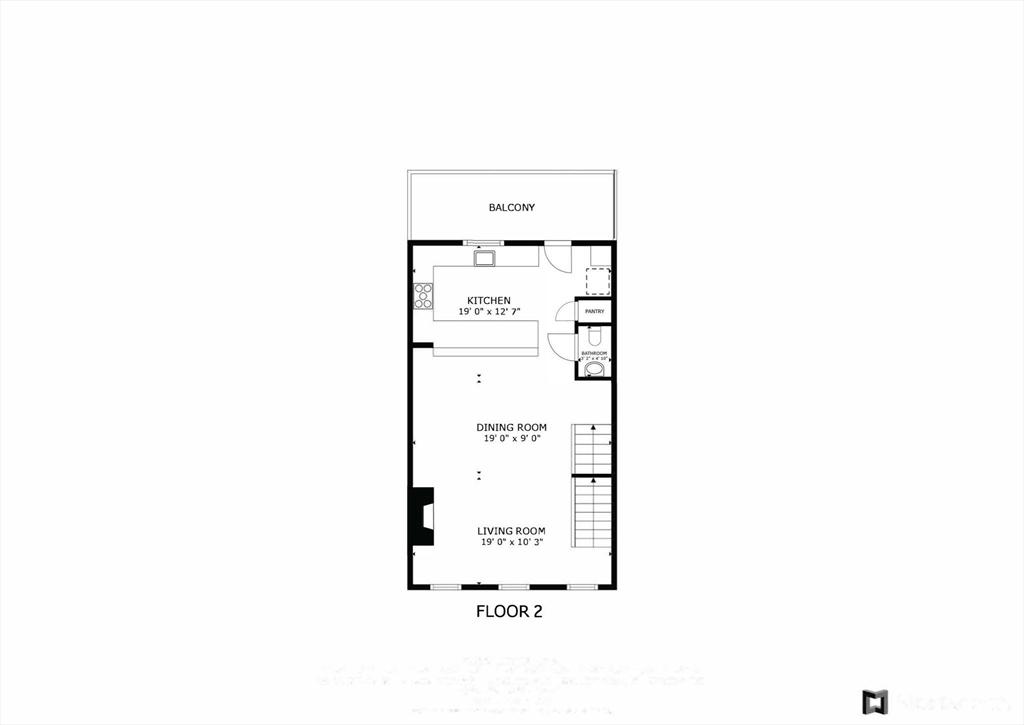 46 Rutherford Avenue Boston, MA 02129 - Photo 30 of 33 a picture of a floor plan