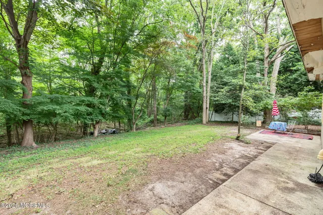 a house with trees in front of it