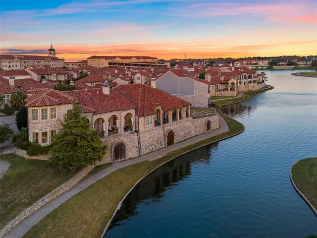 a view of a city and an ocean view