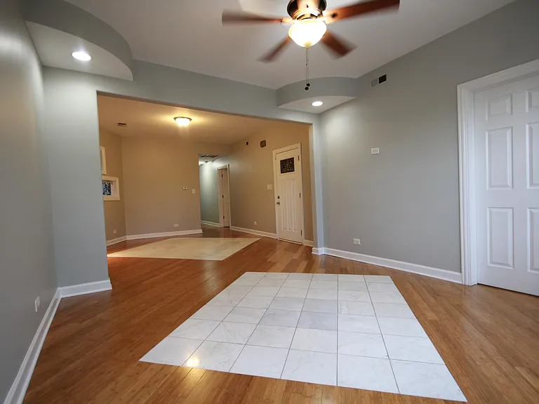 1922 West 47th Street, Unit 2 Chicago, IL 60609 - Photo 3 of 20 a view of livingroom with an empty space