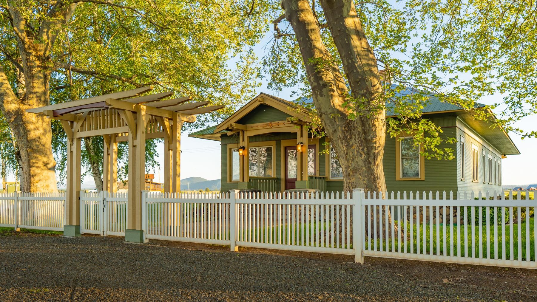 42369 Horr Road Fall River Mills, CA 96028 - Photo 9 of 21 a view of a house with a small yard and plants