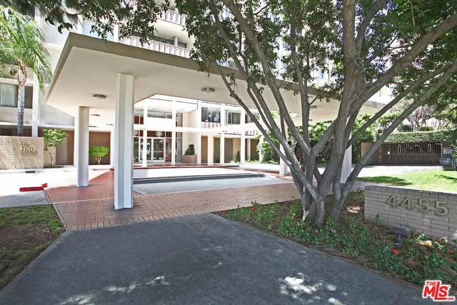 a view of a city with tall buildings