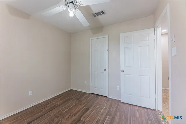 wooden floor in an empty room
