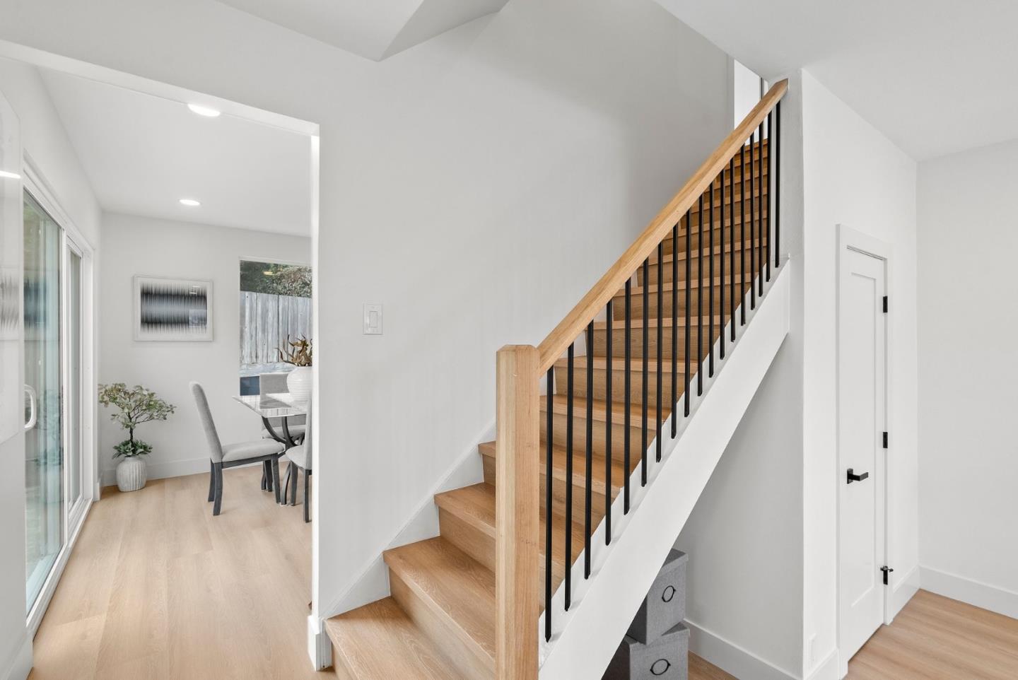 384 Lynbrook Drive Pacifica, CA 94044 - Photo 13 of 40 a view of entryway and hall with wooden floor