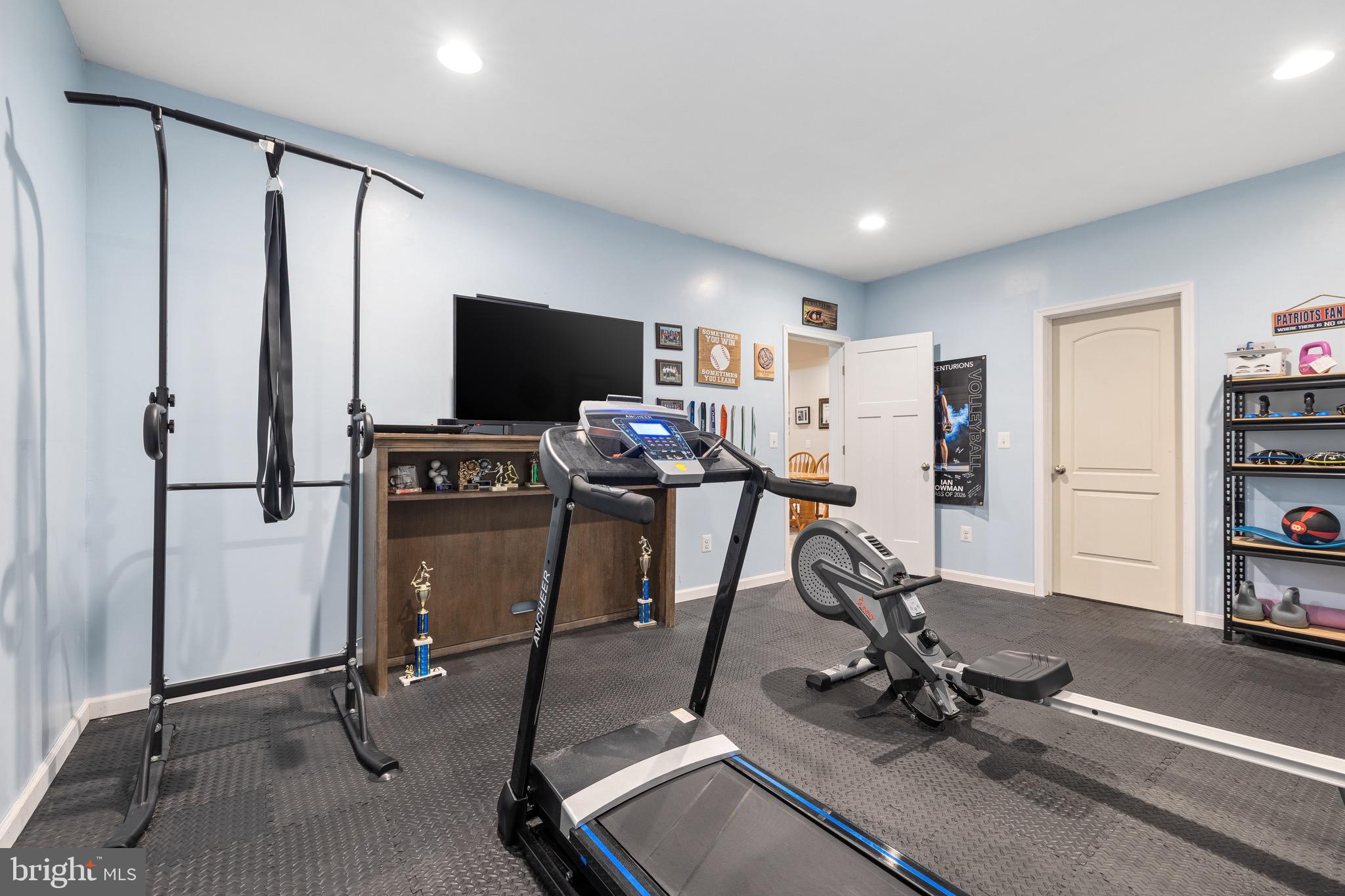 4853 Point Road Warrenton, VA 20187 - Photo 49 of 82 Bonus room/gym-lower level