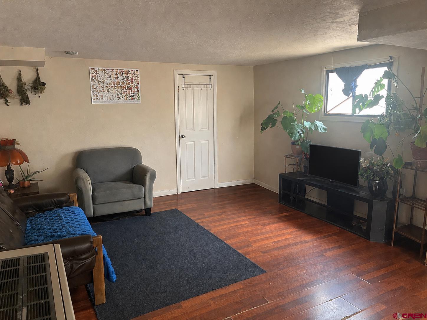 204 South Chestnut Street Cortez, CO 81321 - Photo 18 of 32 a living room with furniture and a wooden floor