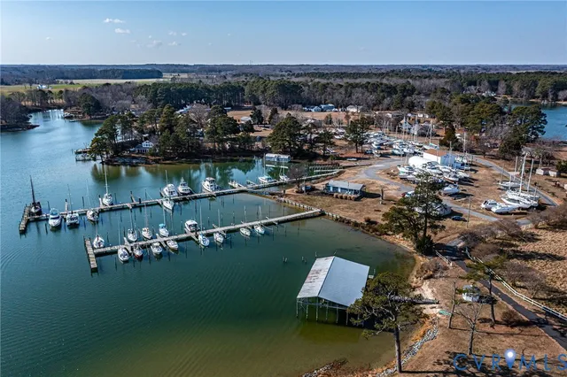 a view of an ocean and beach