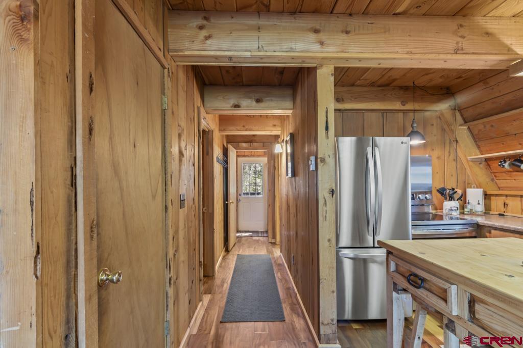 1201 Spruce Road Cimarron, CO 81220 - Photo 14 of 35 a view of a wooden door
