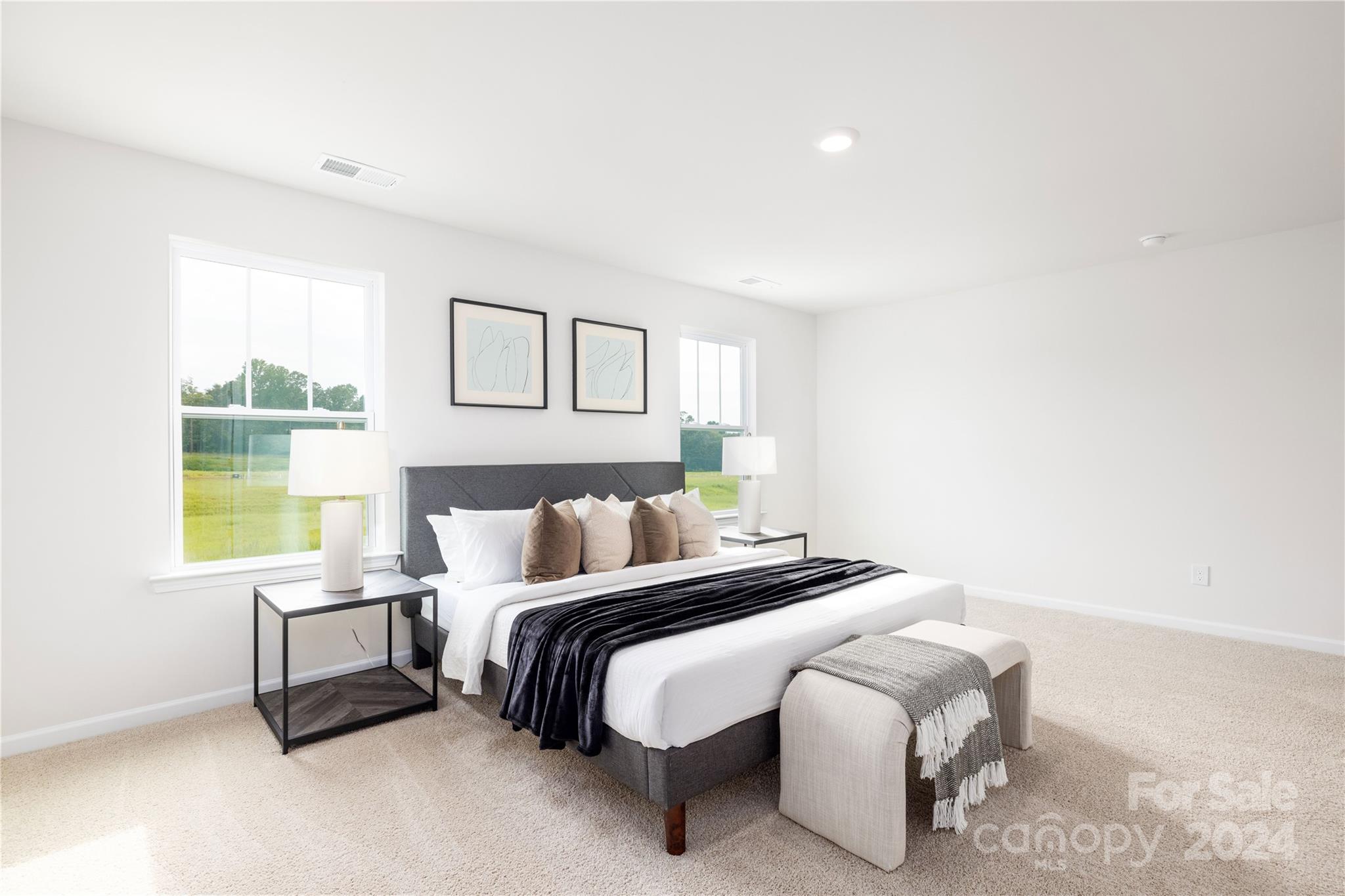 7910 Old Brk Road Sherrills Ford, NC 28673 - Photo 15 of 24 a bedroom with a bed and a window