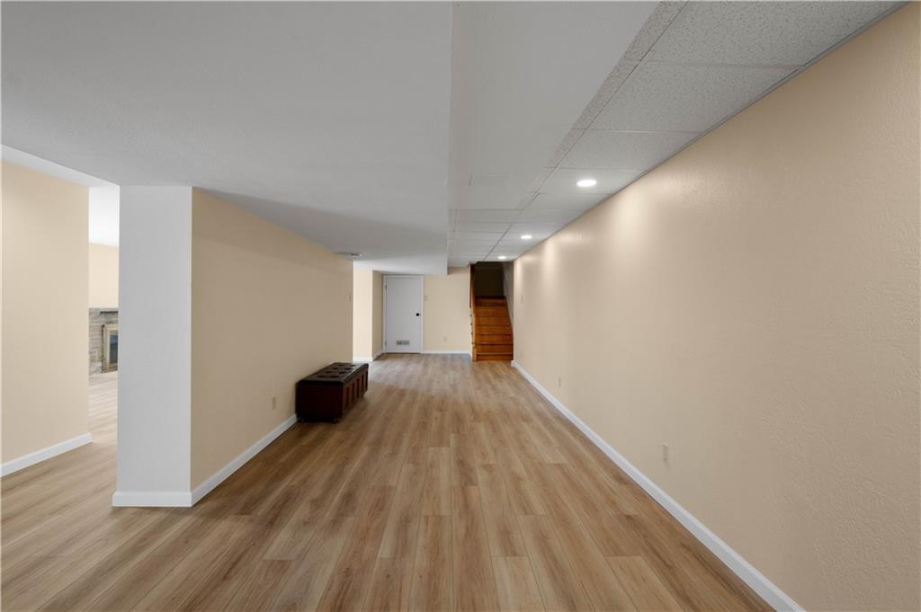 330 Center Grange Road Monaca, PA 15061 - Photo 17 of 26 a view of a big room with wooden floor and closet