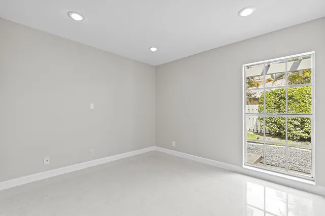 a view of empty room