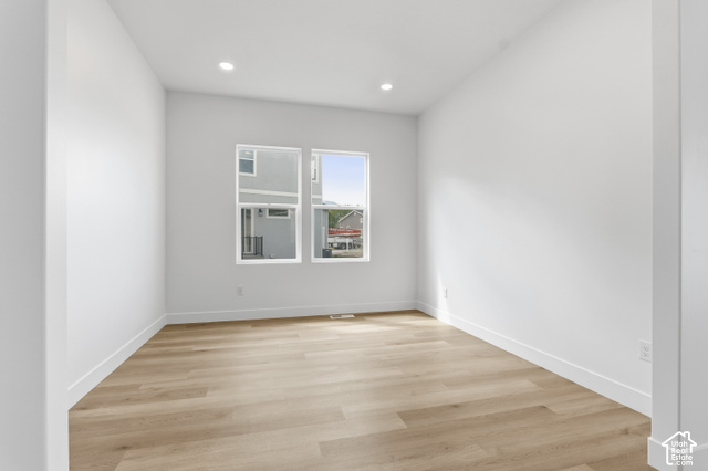 79 South Crimson Way West, Unit 307 Mapleton, UT 84664 - Photo 7 of 42 Recessed lighting, wood-finish flooring, and white walls throughout
