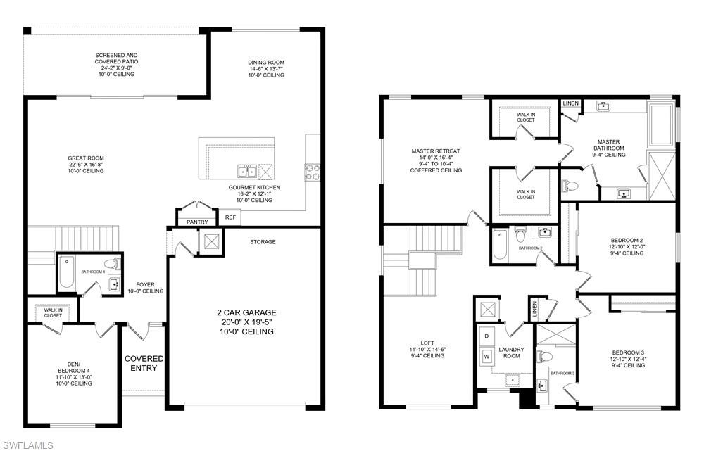 20521 Fair Oak Lane Estero, FL 33928 - Photo 2 of 2 View of layout