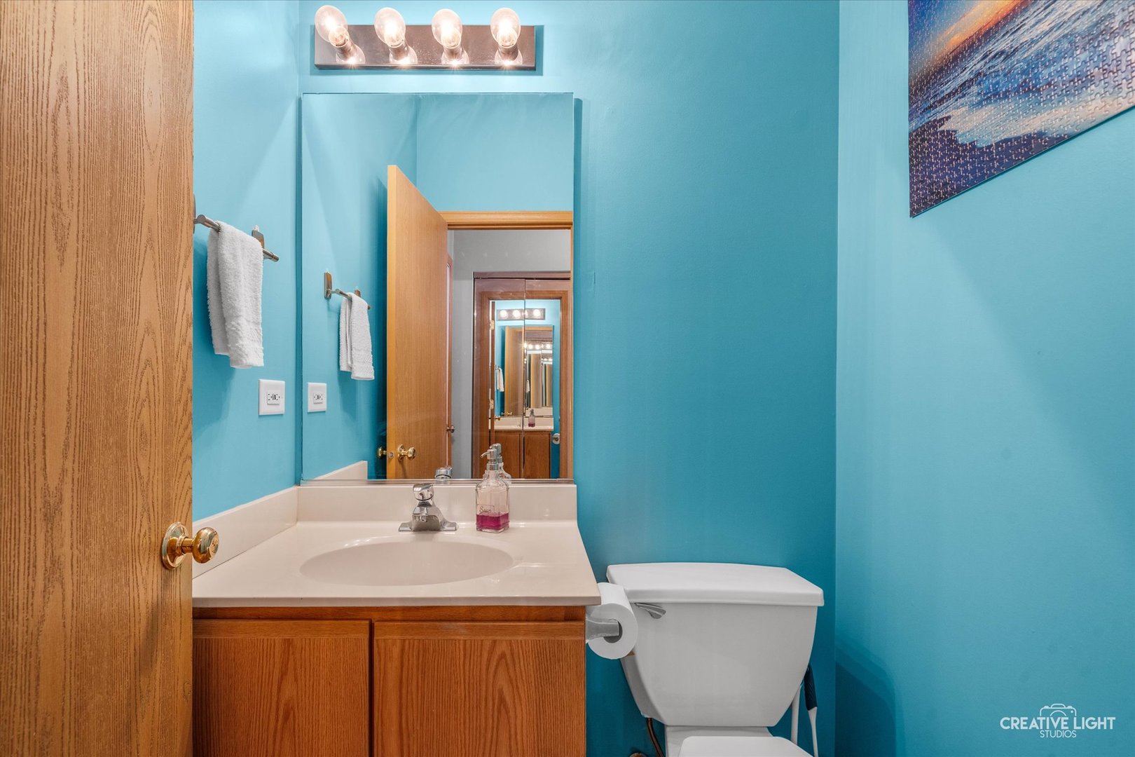 1517 Azalea Circle Romeoville, IL 60446 - Photo 8 of 19 a bathroom with a sink and a toilet