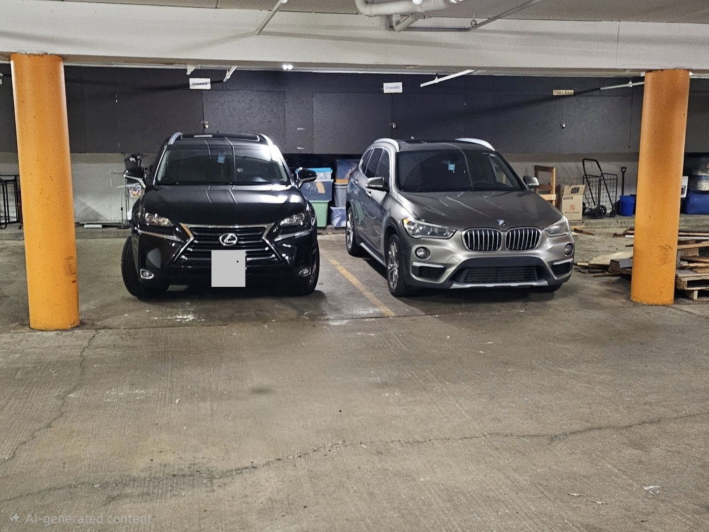 1424 Woodbridge Road, Unit 2A Joliet, IL 60436 - Photo 18 of 18 a car parked in garage