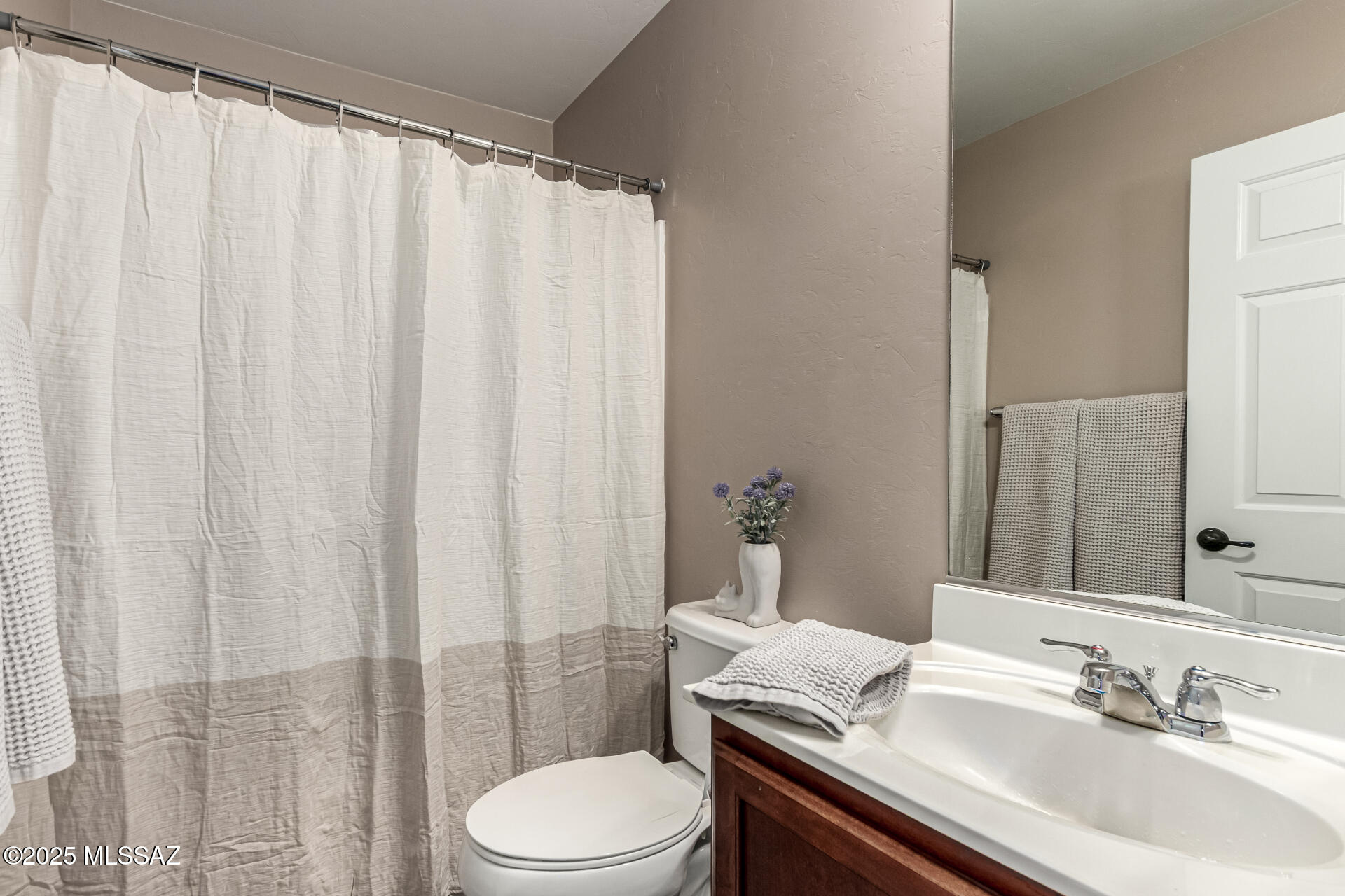 9528 Desert Fauna Loop Tucson, AZ 85747 - Photo 17 of 46 a bathroom with a sink and toilet