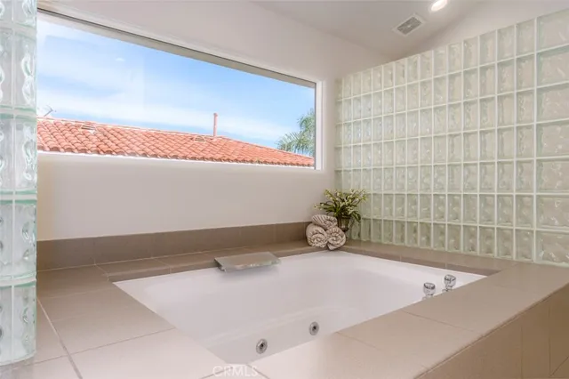 a view of room with door