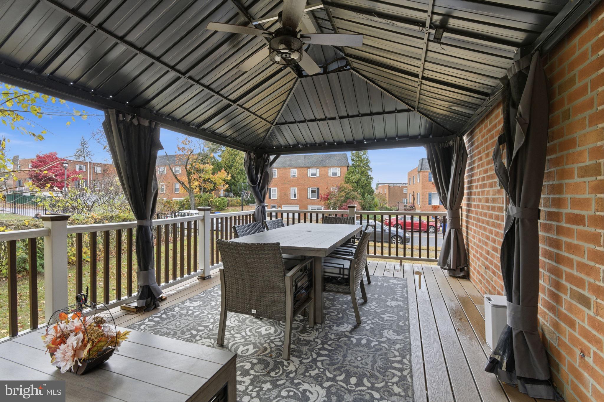 148 Rennard Street Philadelphia, PA 19116 - Photo 25 of 31 a view of a chairs and table in the balcony