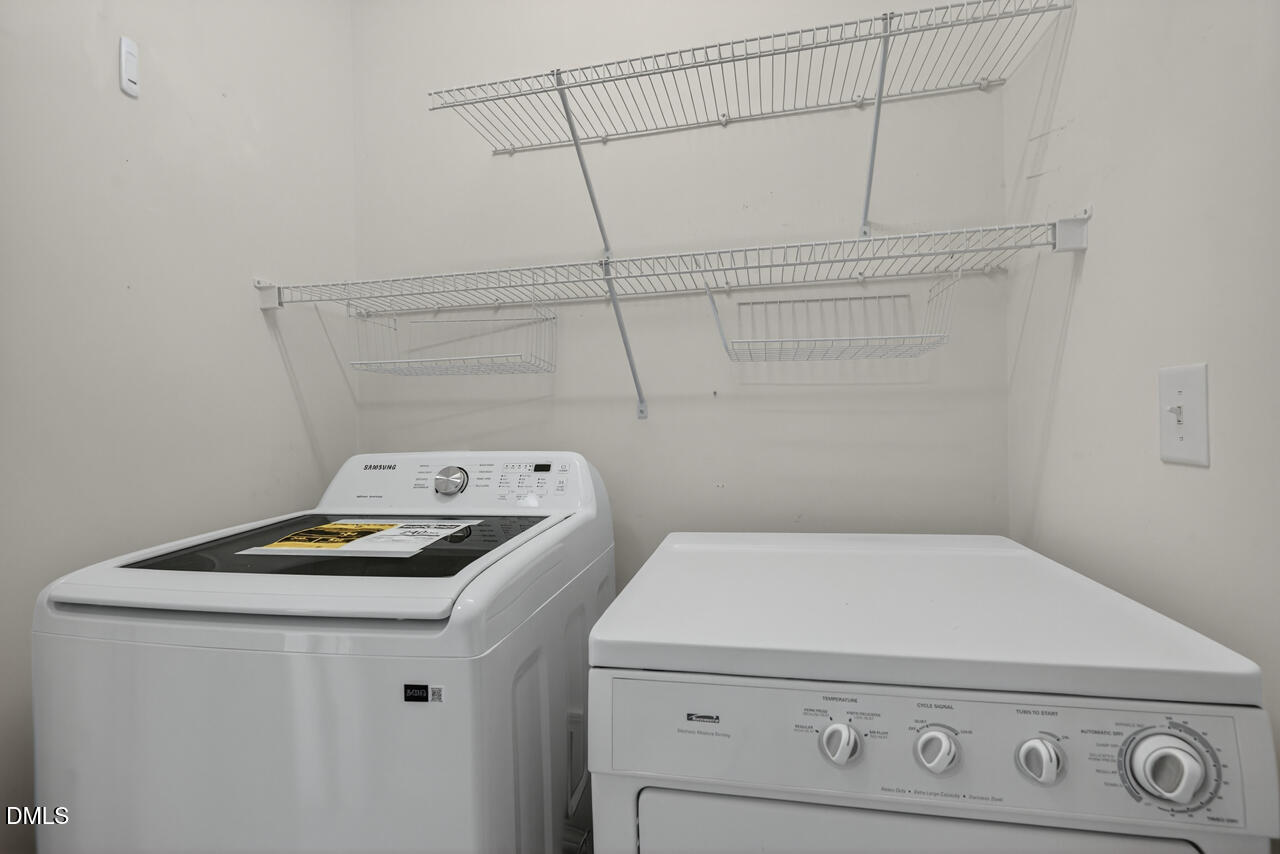 3811 Ramblewood Avenue Durham, NC 27713 - Photo 22 of 27 a utility room with dryer and washer