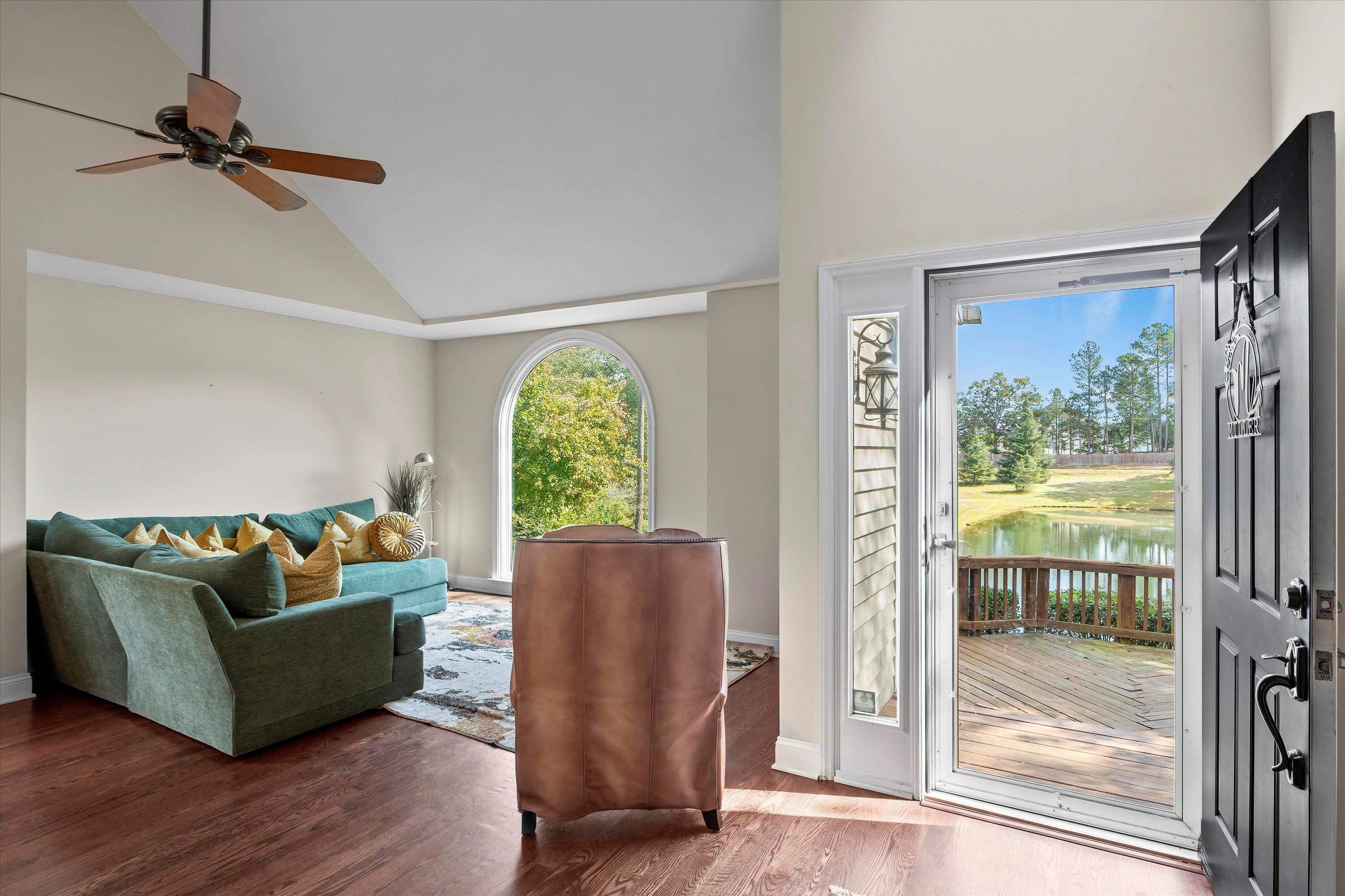 3509 Old Milburnie Road Raleigh, NC 27616 - Photo 8 of 74 a living room with furniture and a large window