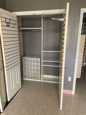 a view of walk in closet