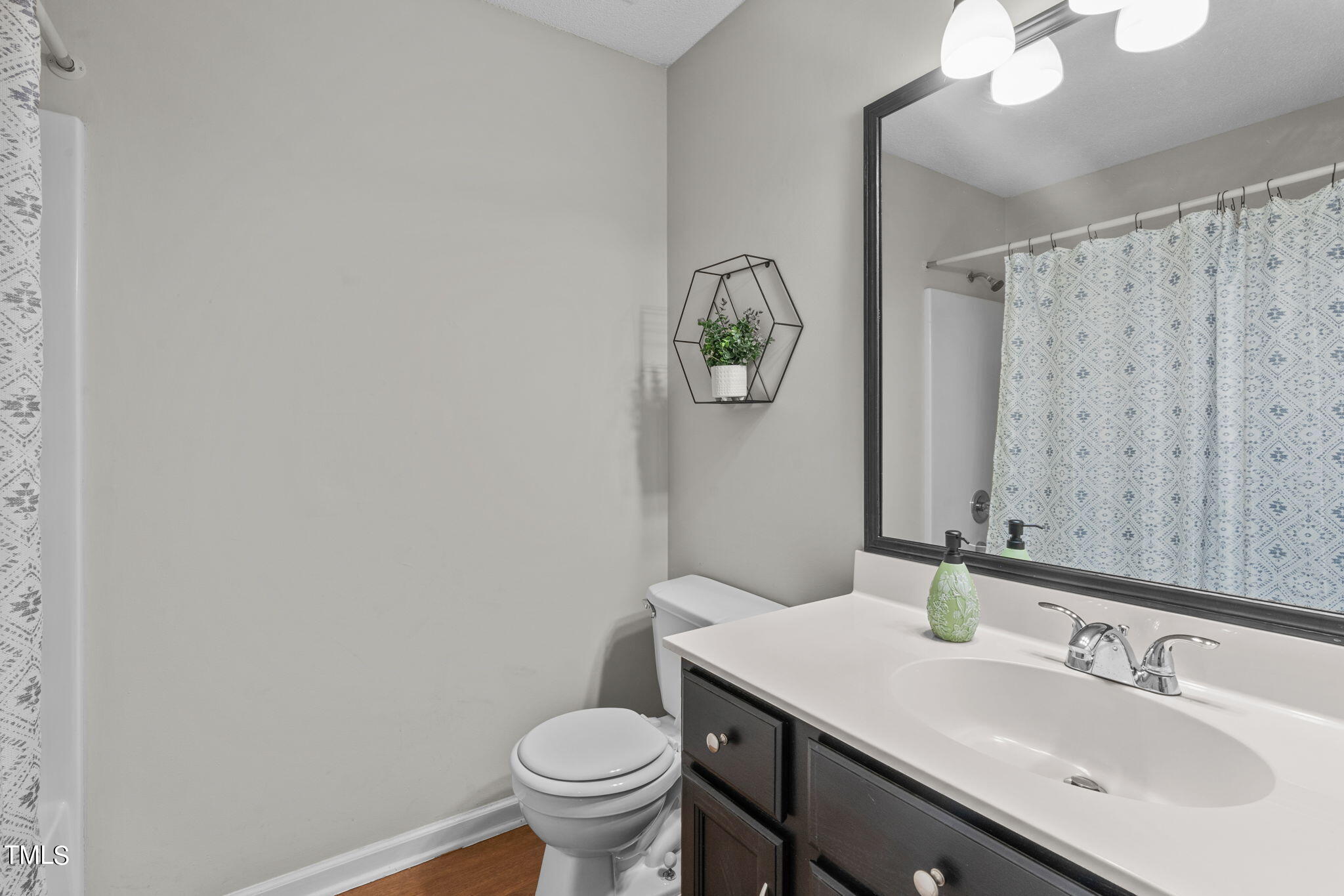 Undisclosed Address Garner, NC 27529 - Photo 23 of 31 a bathroom with a sink vanity mirror and toilet