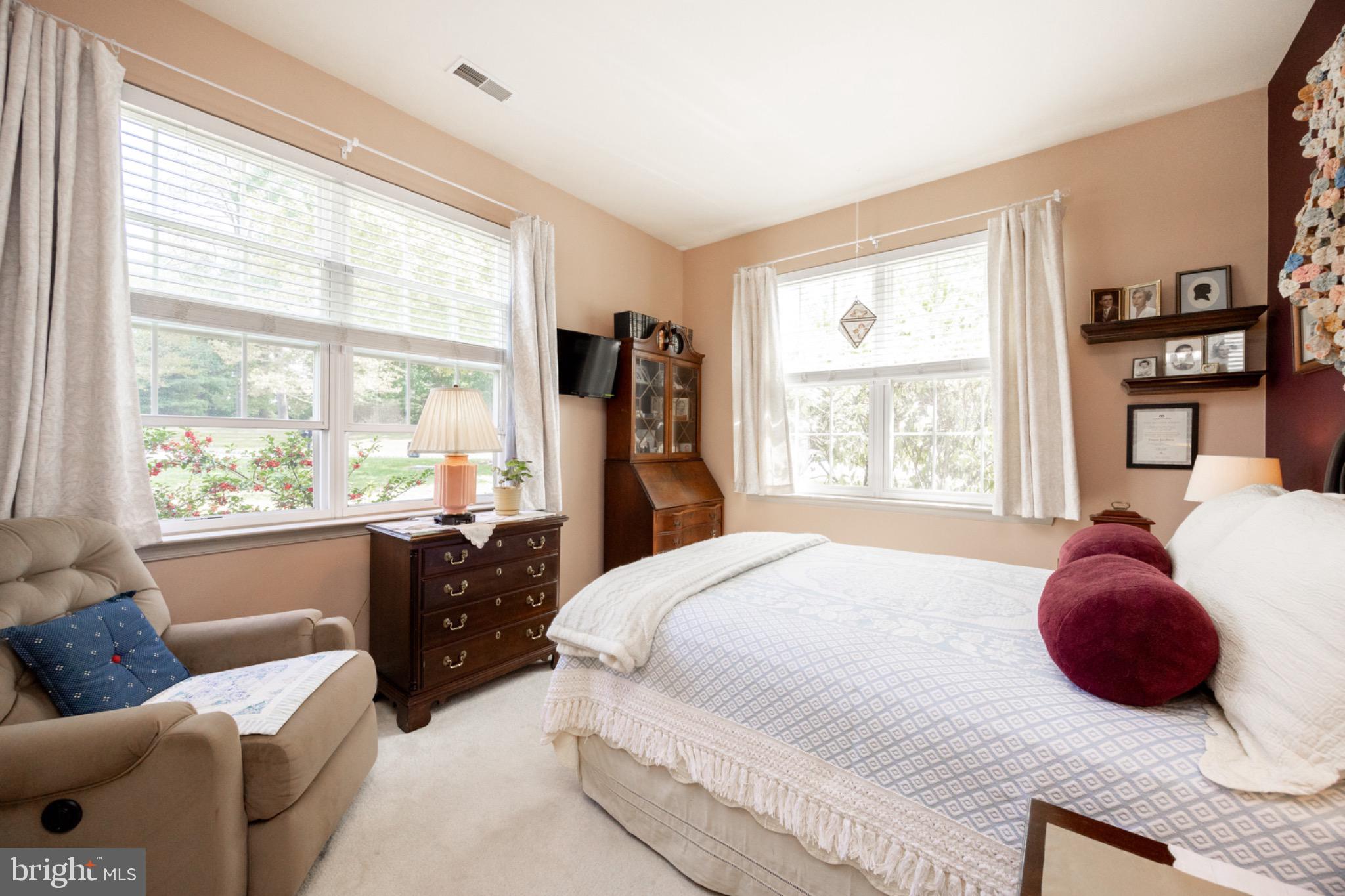 1701 Dawman Road Coatesville, PA 19320 - Photo 15 of 29 Serene bedroom with natural light and charm.