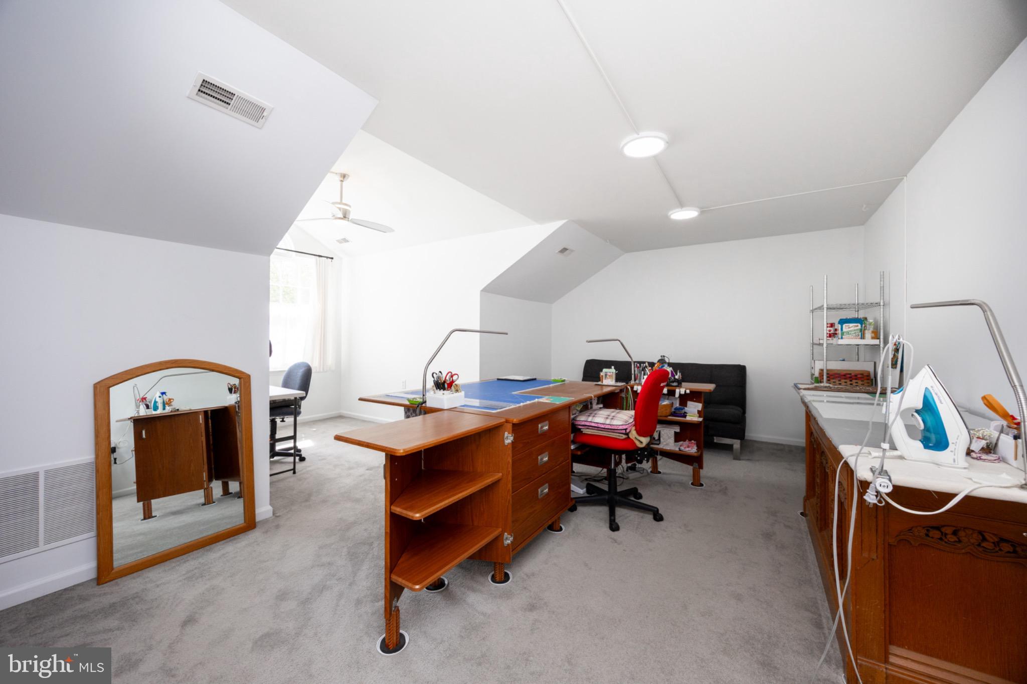 1701 Dawman Road Coatesville, PA 19320 - Photo 22 of 29 Spacious attic office with natural light.