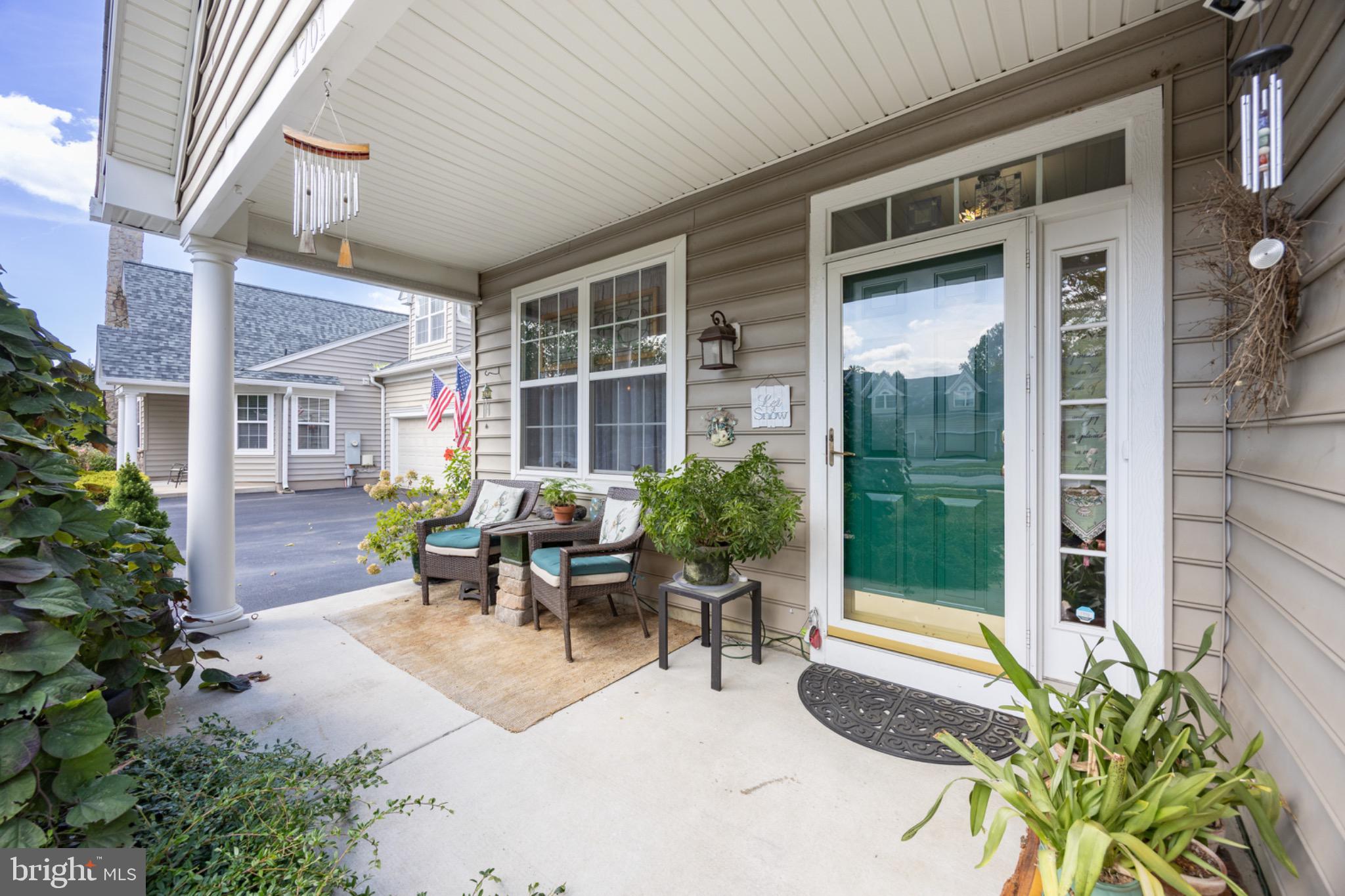 1701 Dawman Road Coatesville, PA 19320 - Photo 3 of 29 Charming entryway with inviting greenery.