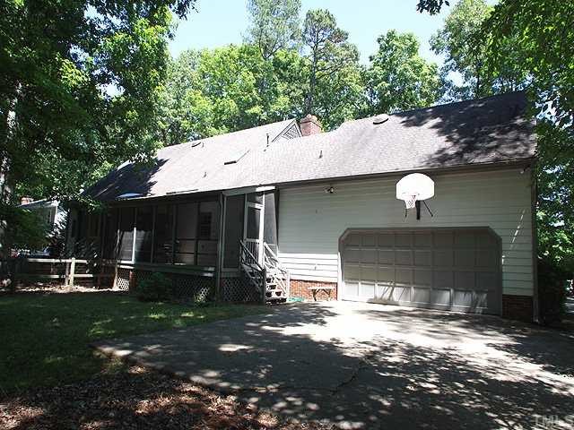 1432 Kildaire Farm Road Cary, NC 27511 - Photo 17 of 17 The rear-entry garage is a nice architectural feature. The parking pad entrance is great for basketball games and much more!