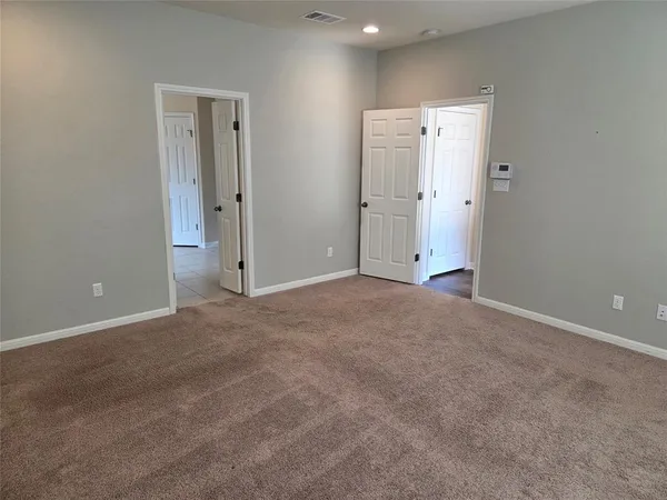 a view of empty room