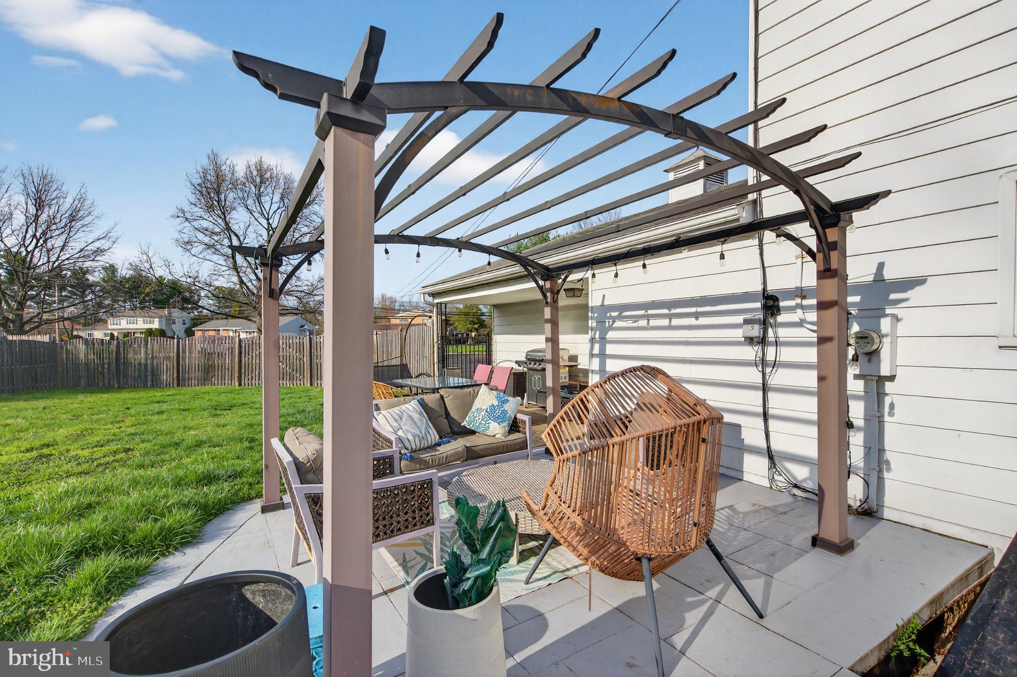 1100 South Valley Forge Road Lansdale, PA 19446 - Photo 38 of 43 Charming patio with stylish pergola.