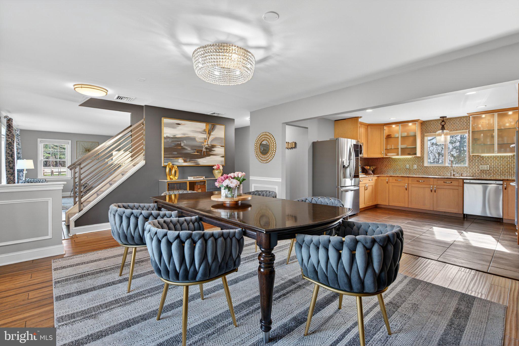 1100 South Valley Forge Road Lansdale, PA 19446 - Photo 4 of 43 Elegant dining space with modern flair.