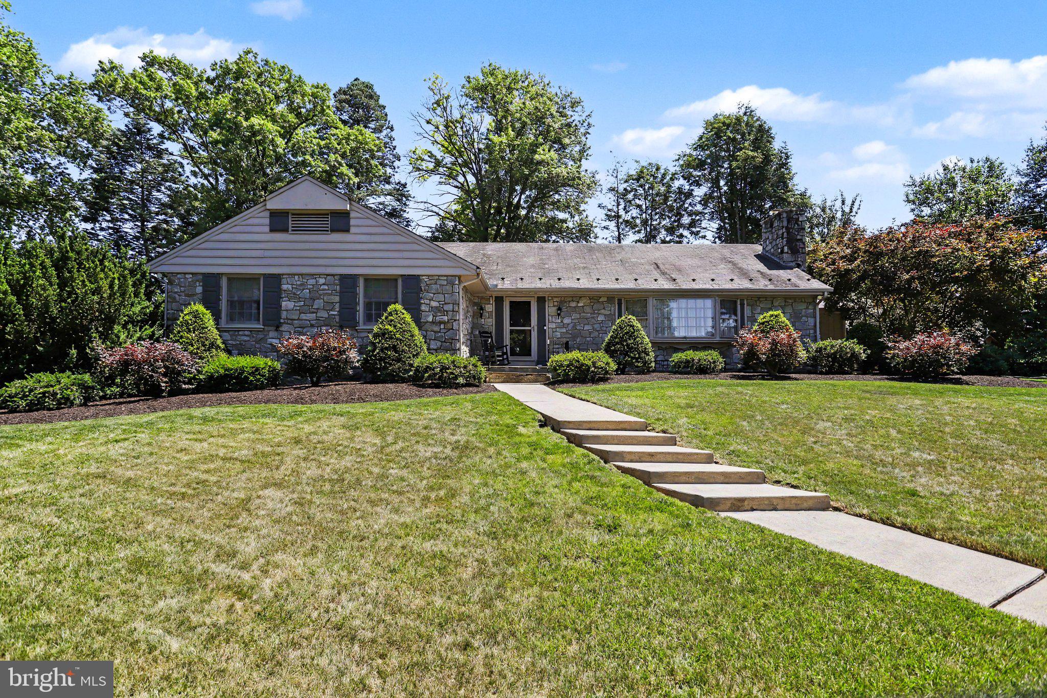 2210 Stratford Road Lancaster, PA 17603 - Photo 2 of 62 Front View with Real Stone Exterior