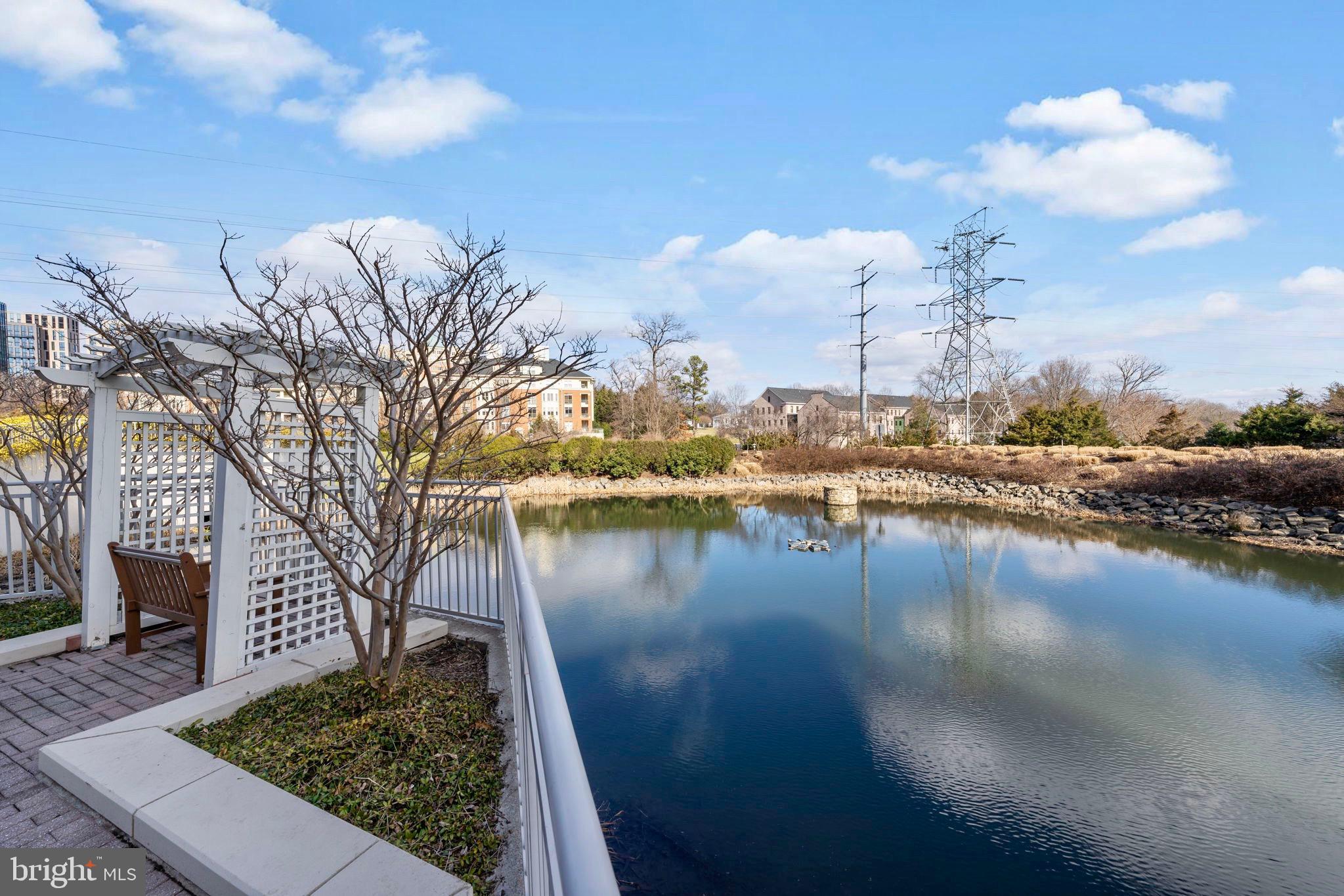 11800 Sunset Hills Road, Unit 1005 Reston, VA 20190 - Photo 41 of 42 Carlton House grounds & pond