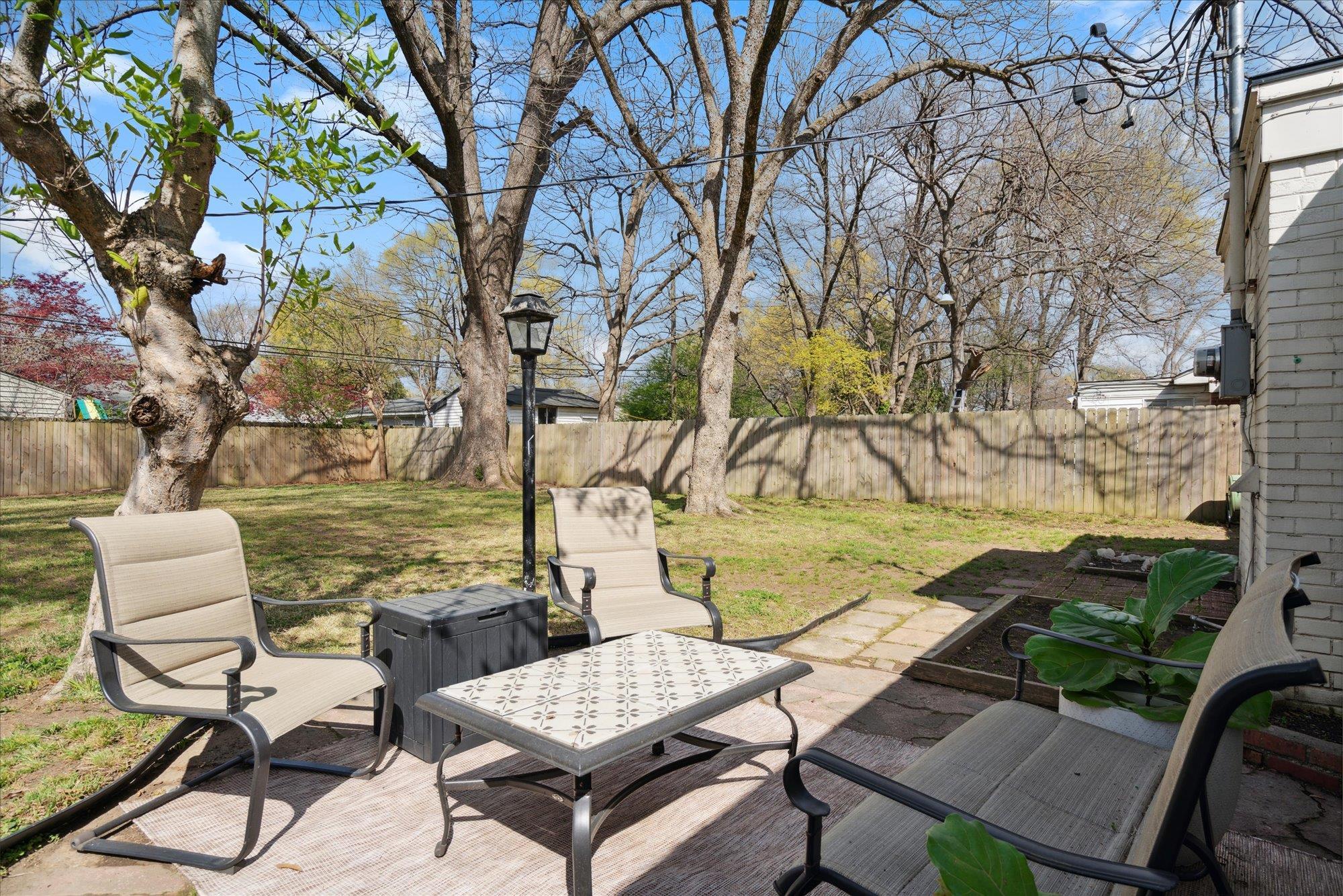 1529 Welsh Road Memphis, TN 38117 - Photo 25 of 27 a view of a chairs and table on the terrace