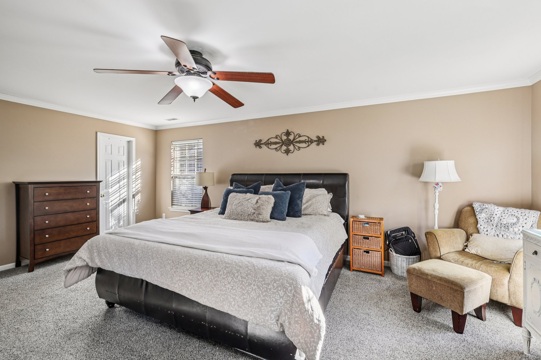 1613 Harrison Way Spring Hill, TN 37174 - Photo 19 of 38 a spacious bedroom with a bed and furniture