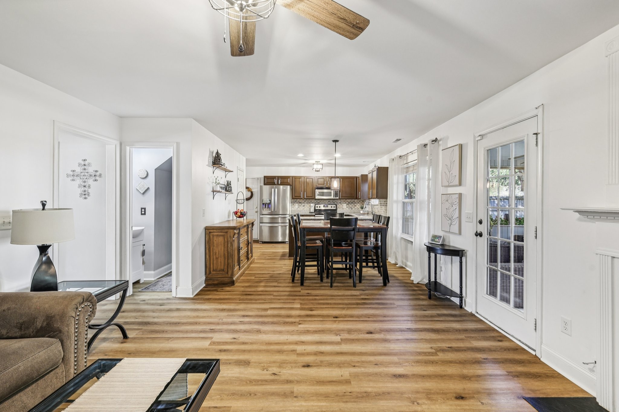 1613 Harrison Way Spring Hill, TN 37174 - Photo 6 of 38 a living room with furniture and a wooden floor