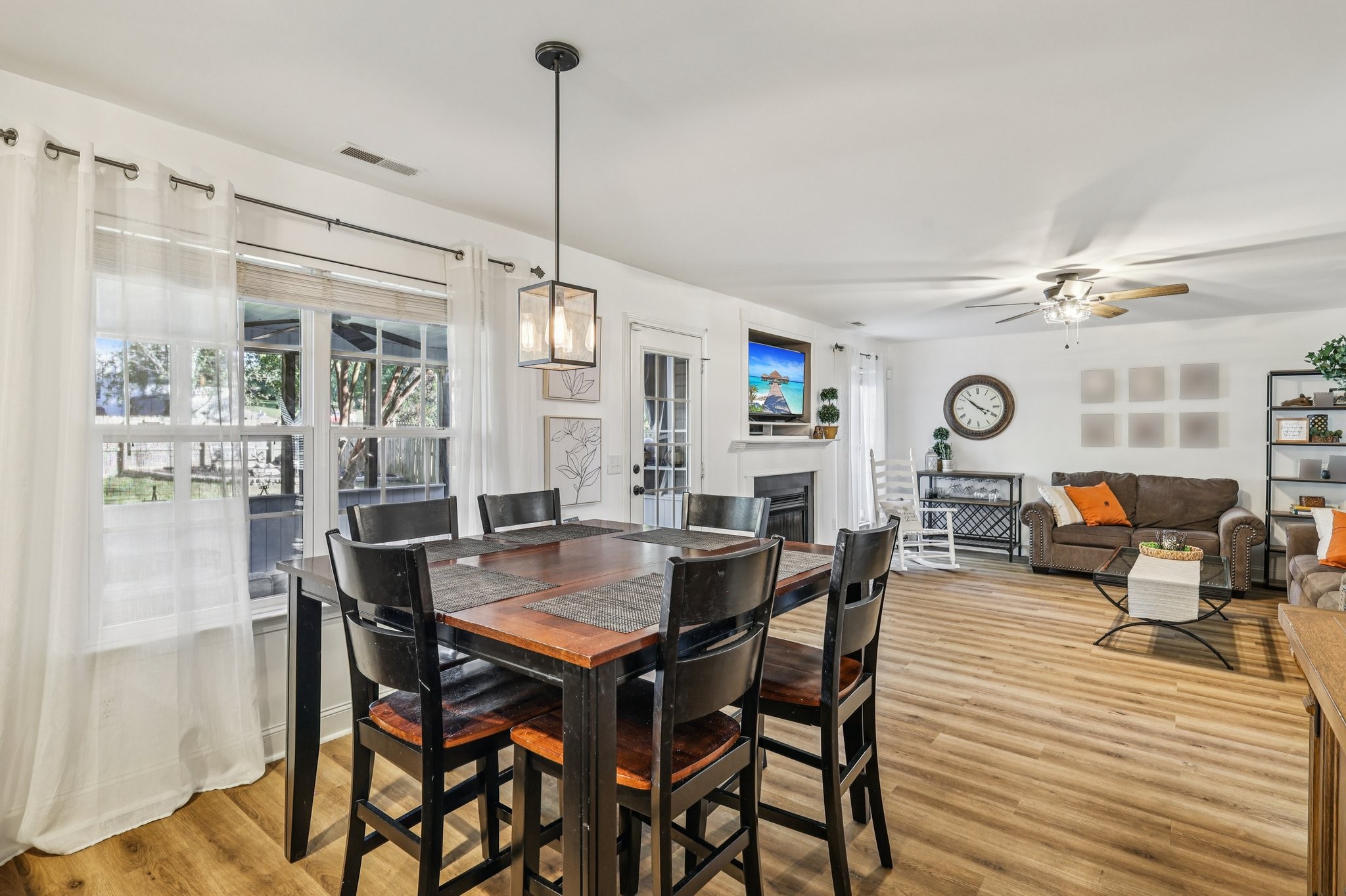 1613 Harrison Way Spring Hill, TN 37174 - Photo 8 of 38 a dining room with furniture and wooden floor