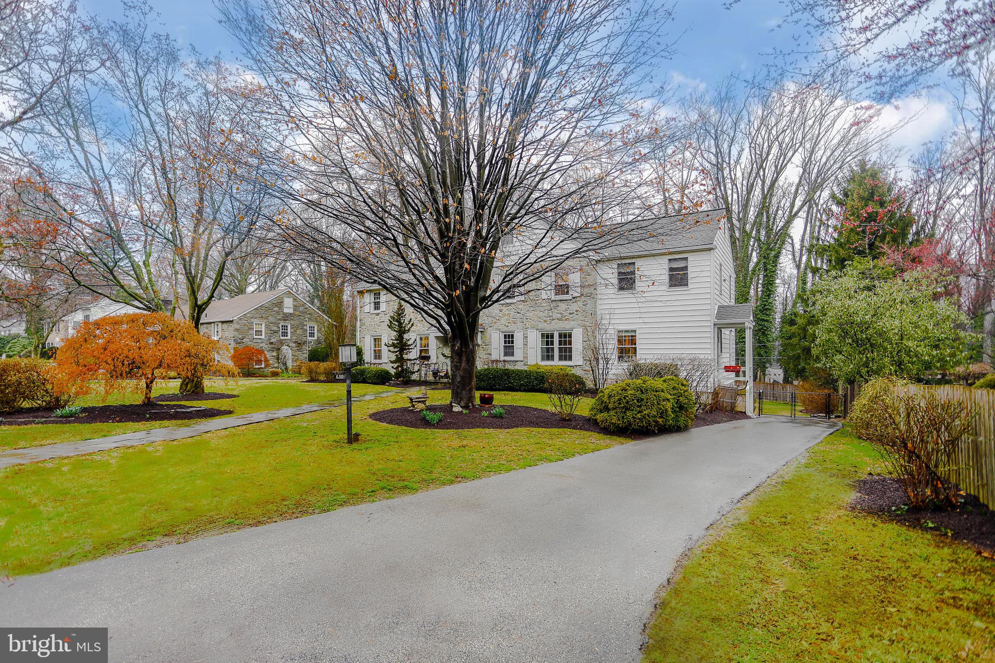 630 Revere Road Merion Station, PA 19066 - Photo 5 of 52 Long private driveway