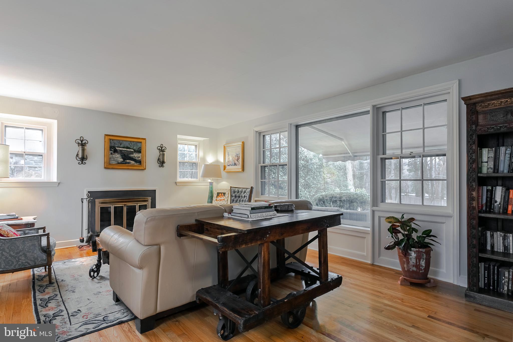630 Revere Road Merion Station, PA 19066 - Photo 9 of 52 Formal Living Room with large windows