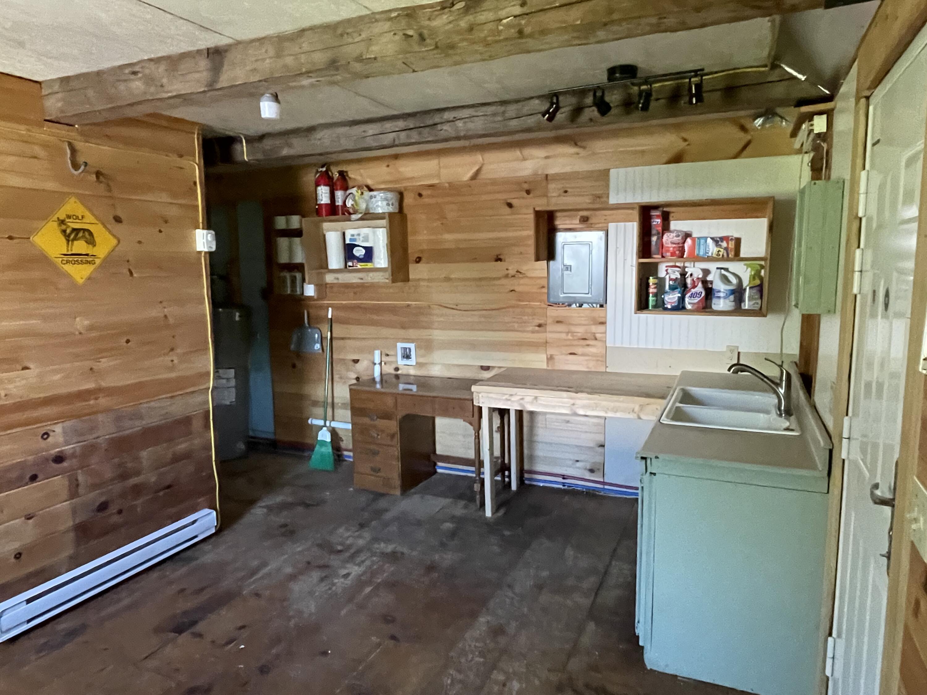 43 Baker Road Burlington, ME 04417 - Photo 8 of 12 Hattabaugh Cabin Kitchen