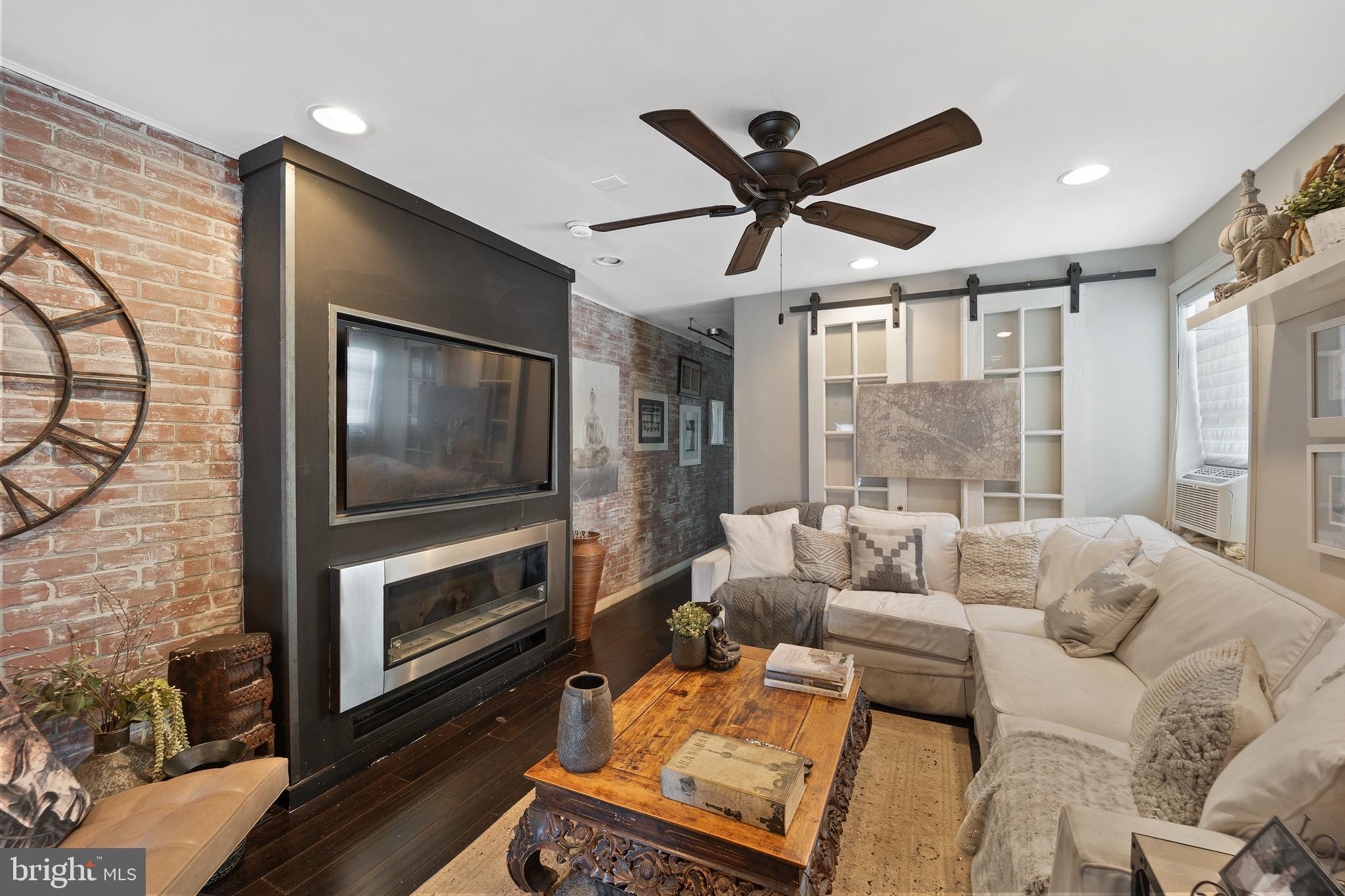 117 Haddon Avenue Haddon Township, NJ 08108 - Photo 20 of 30 a living room with furniture and a flat screen tv